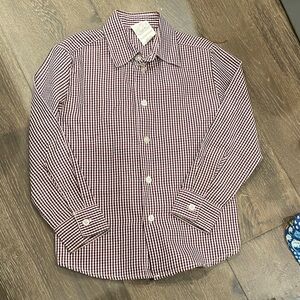Checkered Shirt - Brown